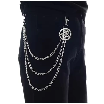 Nadrág lánc pentagram