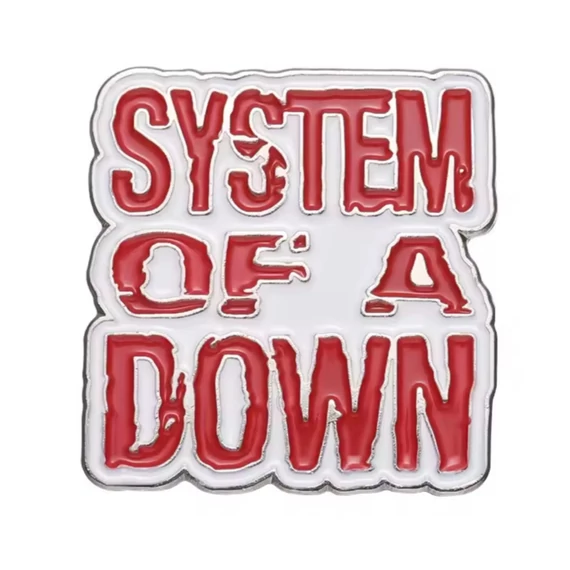 System of a Down kitűző